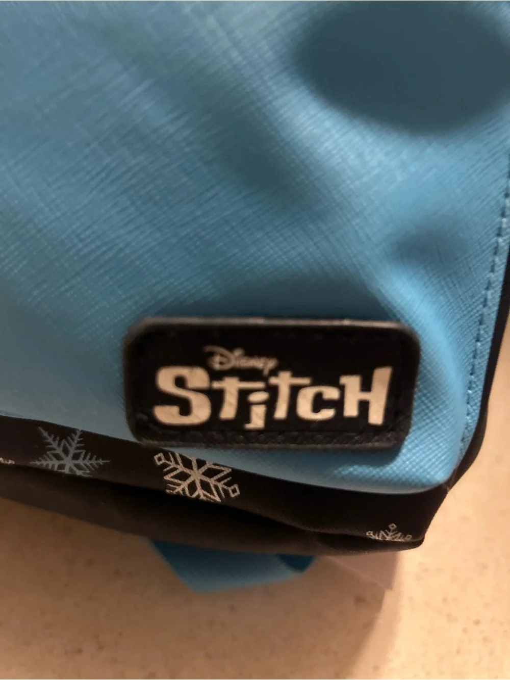 Kids Blue Stitch Mini Backpack with Disney Squishes
